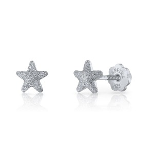 Lapetra Kids Earrings Silver Star Enamel Silver 925