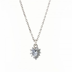 LOISIR Belle de Jour Heart Necklace Silver 925 01L01-03460