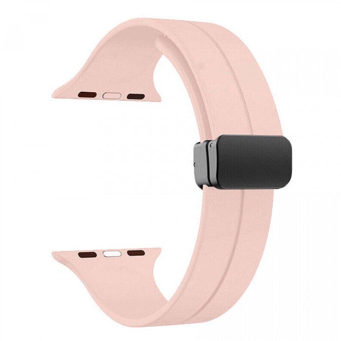ΛΟΥΡΑΚΙ Apple Watch Ροζ Σιλικόνης 42/44mm SK-8864-1
