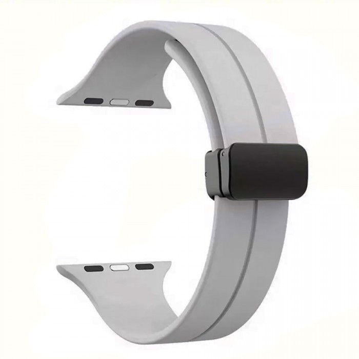ΛΟΥΡΑΚΙ Apple Watch Γκρι Σιλικόνης 42/44mm SK-8864-3