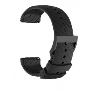 ΛΟΥΡΑΚΙ Σιλικόνη Μαύρο 24mm SK-248847-3