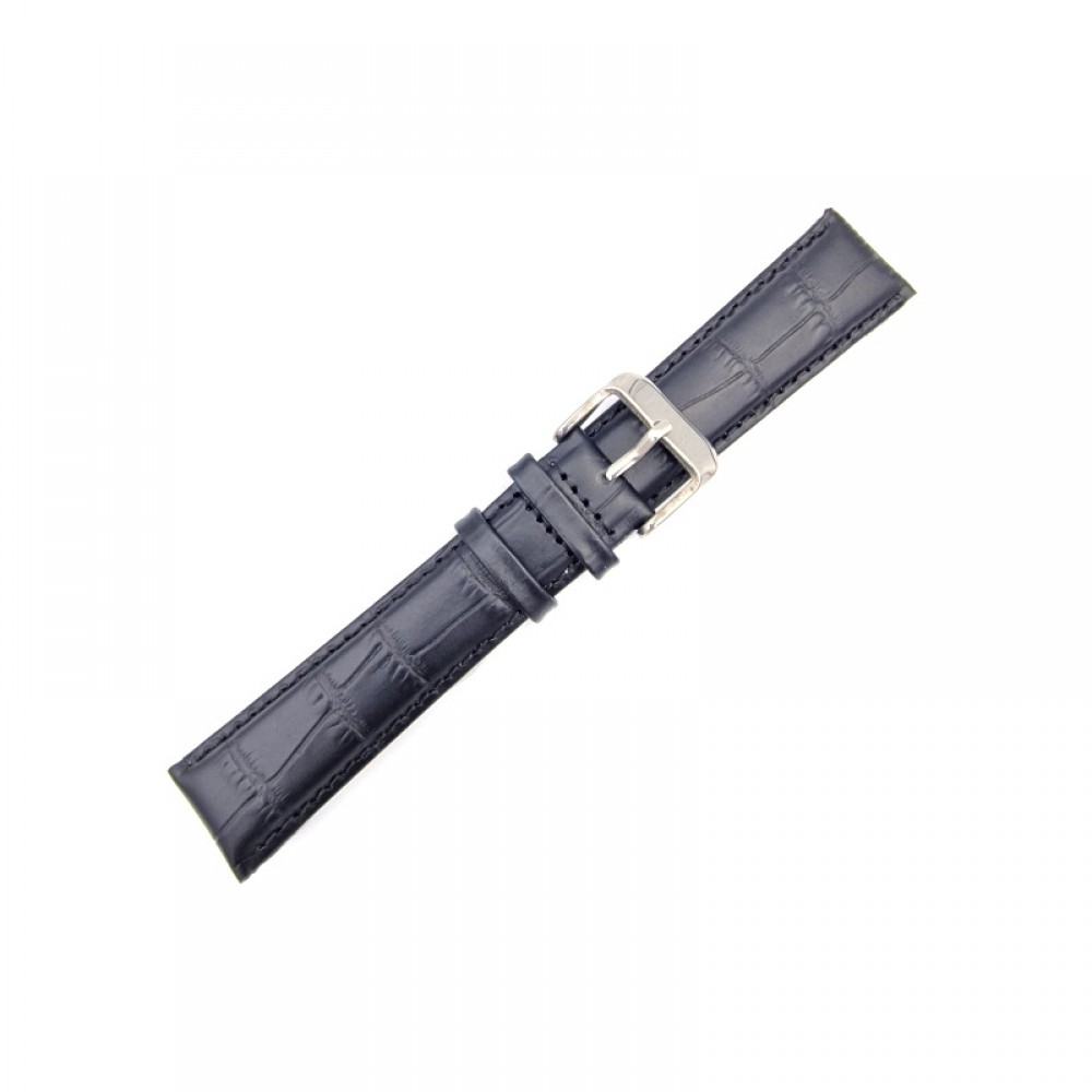 ΛΟΥΡΑΚΙ Δερμάτινο Μαύρο 22mm T-BL521-22