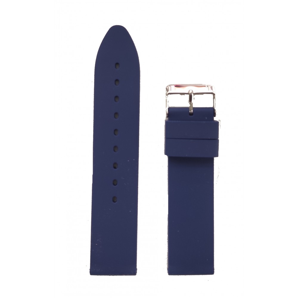 ΛΟΥΡΑΚΙ Καουτσουκ Μπλε 22mm T-BLUS05-22