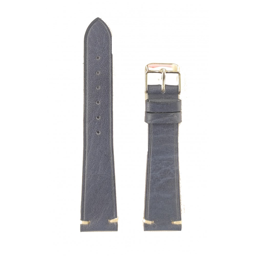 ΛΟΥΡΑΚΙ Δερμάτινο Μπλε 20mm T-BLU10356G-20