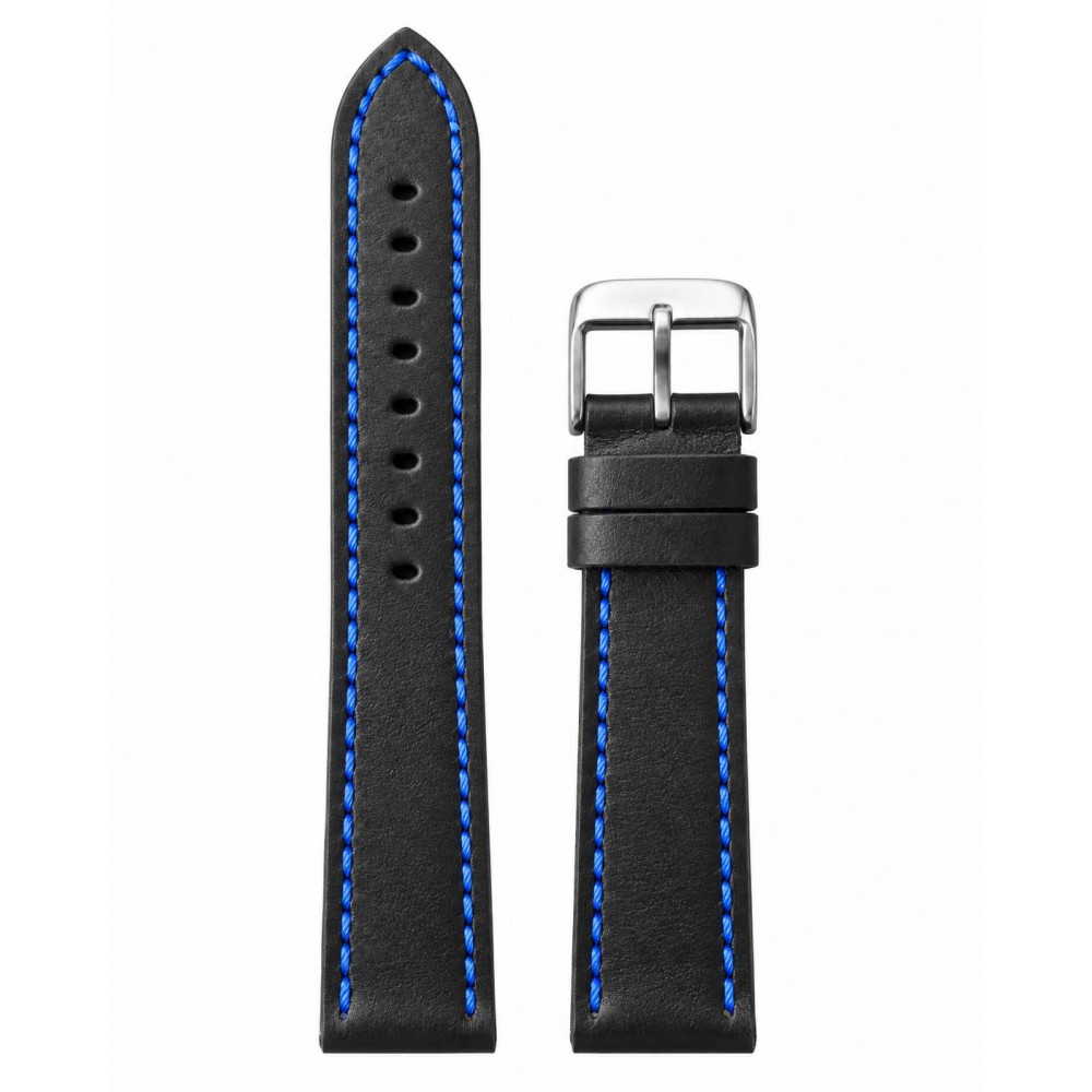 ΛΟΥΡΑΚΙ Δερμάτινο Μαύρο 22mm T-BLBLU18TZ-22 ΛΟΥΡΑΚΙ Δερμάτινο Μαύρο 22mm T-BLBLU18TZ-22