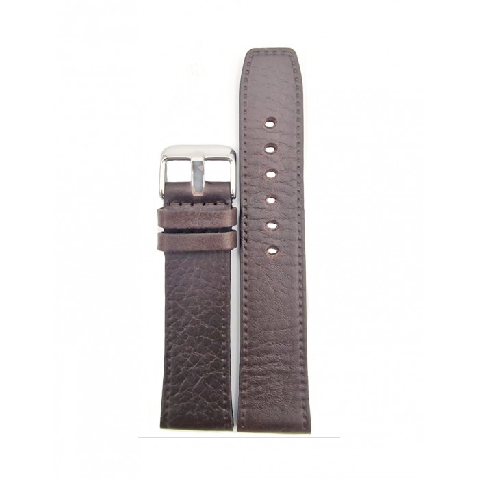 ΛΟΥΡΑΚΙ Δερμάτινο Καφέ 24mm T-BRO446-24