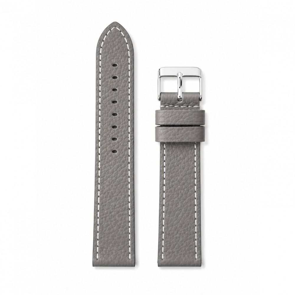 ΛΟΥΡΑΚΙ Γκρι Δερμάτινο Ρολογιού 18mm T-GRAY315TZ-18