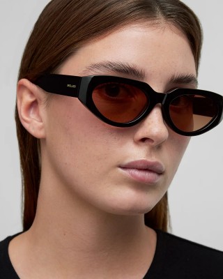 MELLER FOLA BLACK BROWN - UV400 POLARIZED LENSES