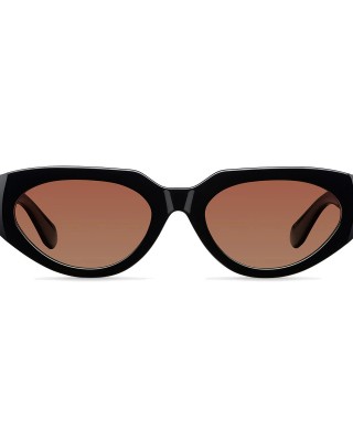 MELLER FOLA BLACK BROWN - UV400 POLARIZED LENSES