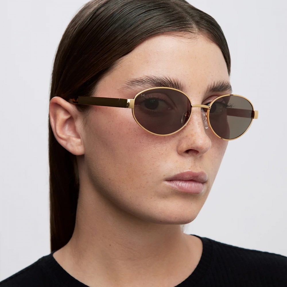 MELLER KARAM GOLD KAKAO - UV400 Polarised Sunglasses