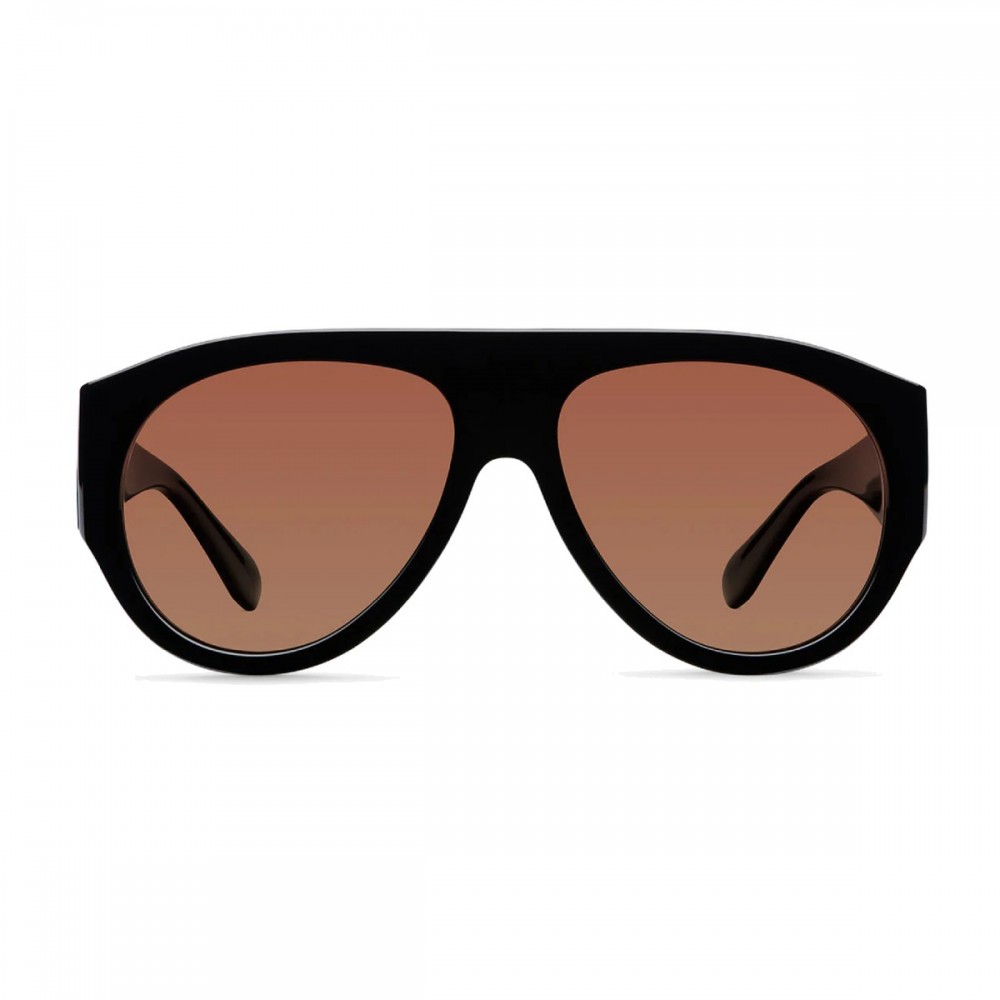 MELLER LIRA BLACK BROWN - UV400 Polarised Sunglasses