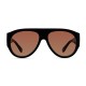 MELLER LIRA BLACK BROWN - UV400 Polarised Sunglasses