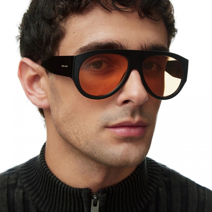 MELLER LIRA BLACK ORANGE - UV400 Polarised Sunglasses