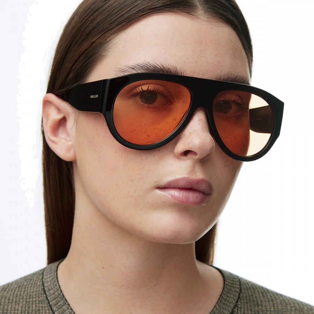MELLER LIRA BLACK ORANGE - UV400 Polarised Sunglasses