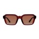 MELLER Sunglasses NAYAH MAROON BROWN - UV400 Polarised Sunglasses