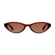 MELLER OZA MAROON BROWN - UV400 Polarised Sunglasses