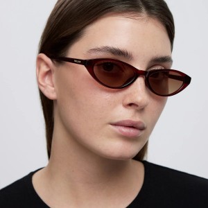 MELLER OZA MAROON BROWN - UV400 Polarised Sunglasses