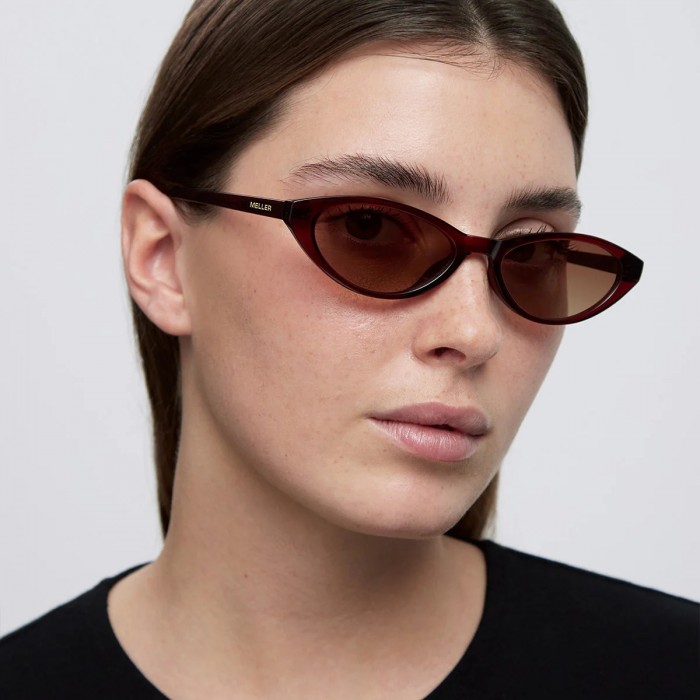 MELLER OZA MAROON BROWN - UV400 Polarised Sunglasses