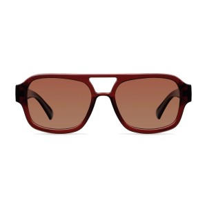 MELLER SHIPO MAROON BROWN - UV400  Sunglasses