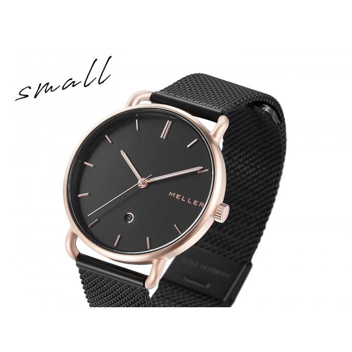 MELLER DENKA ROOS BLACK METAL STRAP W3R-2BLACK