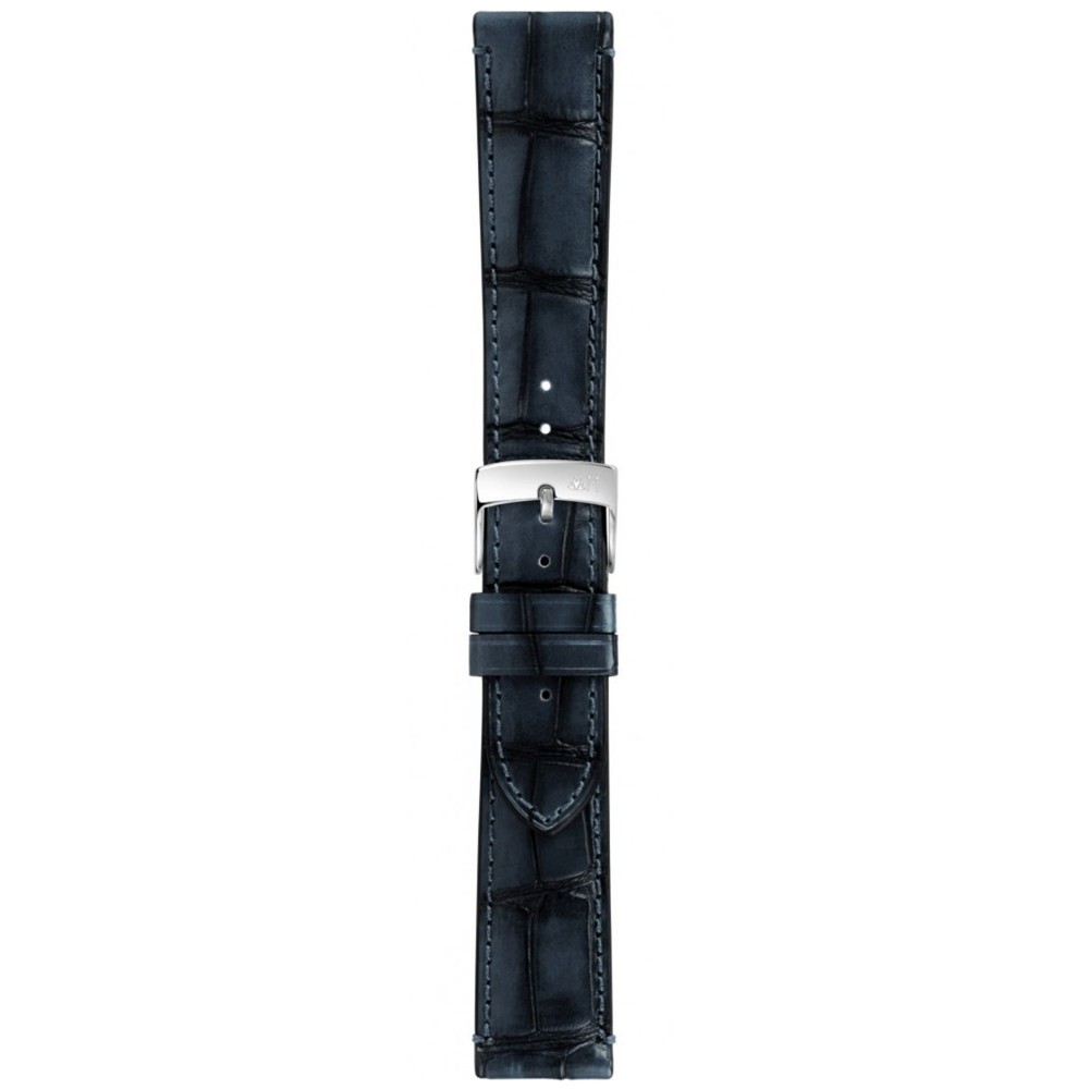 Morellato Tiepolo Λουρακι Μπλε Δερμάτινο Κρόκο 20mm A01X5534D40062CR20