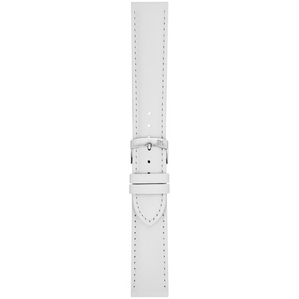 Morellato Grafic Λουρακι Λευκό Δερμάτινο 18mm A01X0969087017CR18