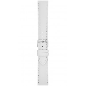Morellato Grafic Λουρακι Λευκό Δερμάτινο 18mm A01X0969087017CR18