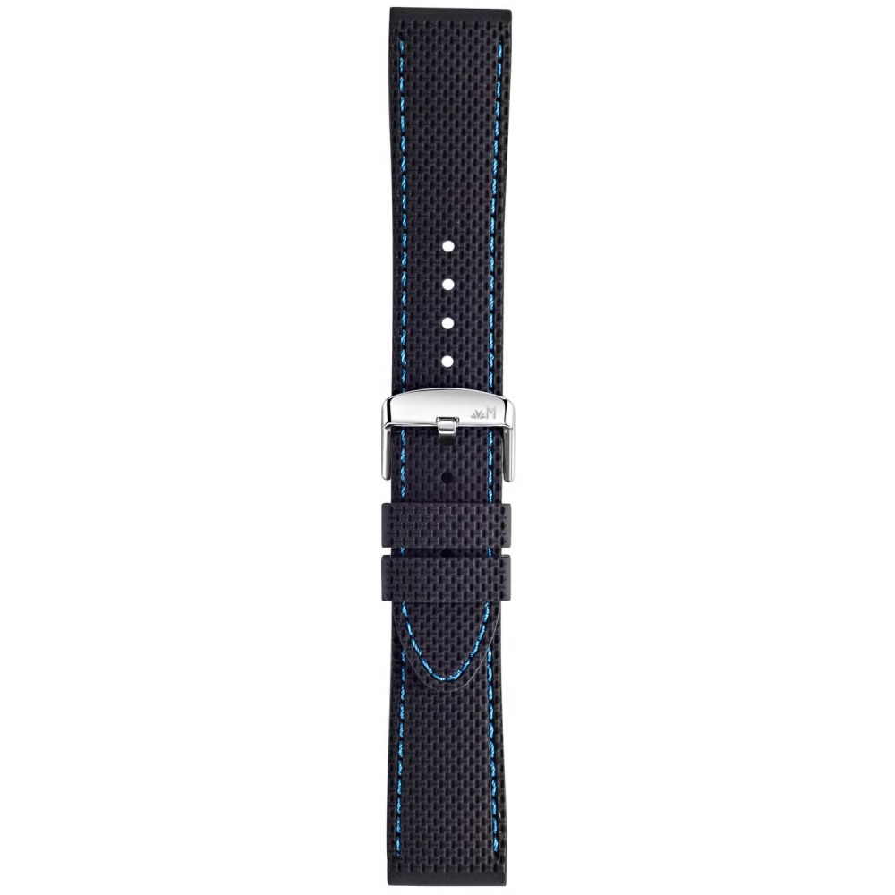 Morellato Livenza Λουρακι Μαύρο Σιλικόνης 24mm A01X5275187865CR24