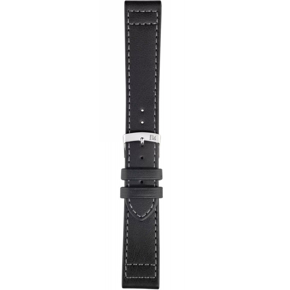 Morellato Ginepro Λουρακι Μαύρο Δερμάτινο 24mm A01X4472A39019CR24