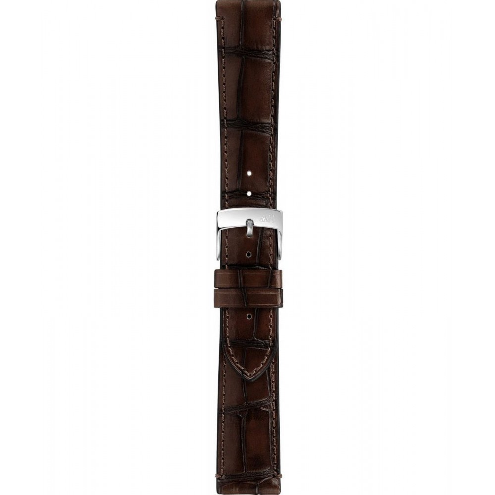 Morellato Tiepolo Λουρακι Καφέ Δερμάτινο Κρόκο 20mm A01X5534D40032CR20