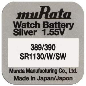 muRata 389/390 Μπαταρία Λιθίου SR1130SW