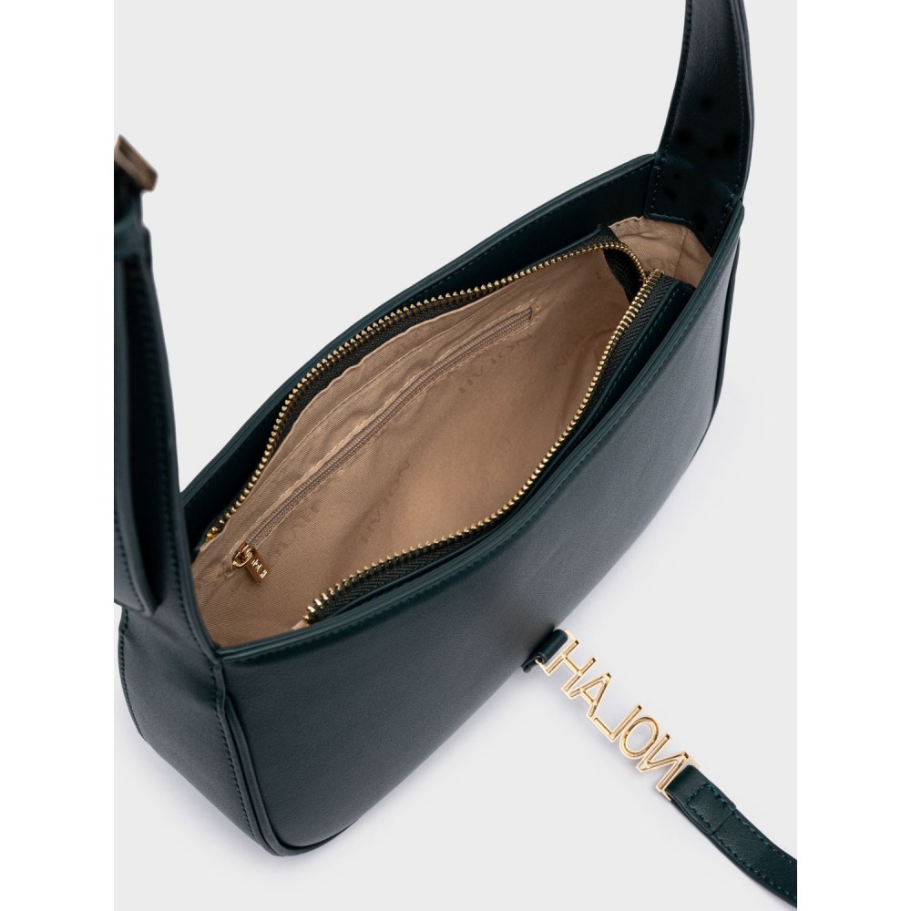 NOLAH Hailey Dark Green τσάντα ώμου/χιαστί