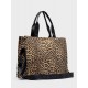 NOLAH Leotote Brown Leopard Τσάντα ώμου/χιαστί