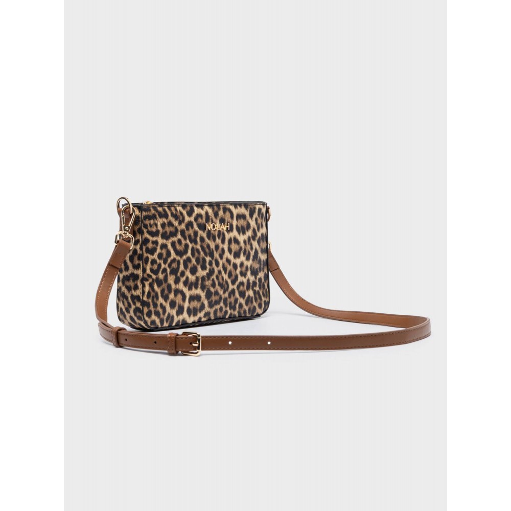 NOLAH Pamela Brown Leopard τσάντα ώμου/χιαστί