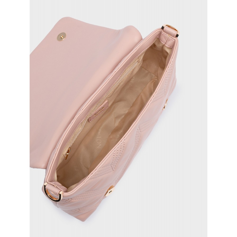 NOLAH Weaver Pastel Pink τσάντα ώμου/χιαστί