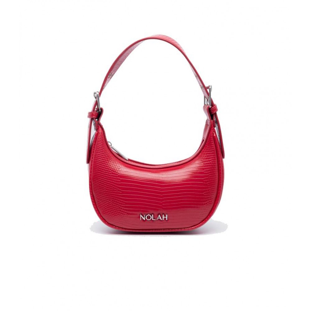 NOLAH Tiny Red Silver Τσάντα ώμου