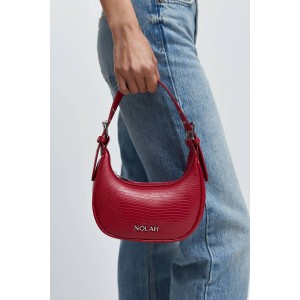 NOLAH Tiny Red Silver Τσάντα ώμου