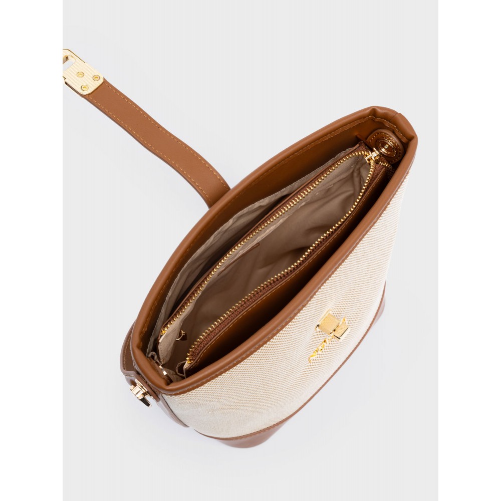 NOLAH Provence Brown Τσάντα ώμου/χιαστί
