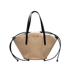 NOLAH Beach Oceania Beige Black τσάντα ώμου