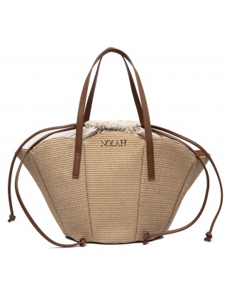 NOLAH Beach Oceania Beige Brown τσάντα ώμου