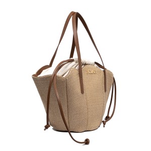 NOLAH Beach Oceania Beige Brown τσάντα ώμου