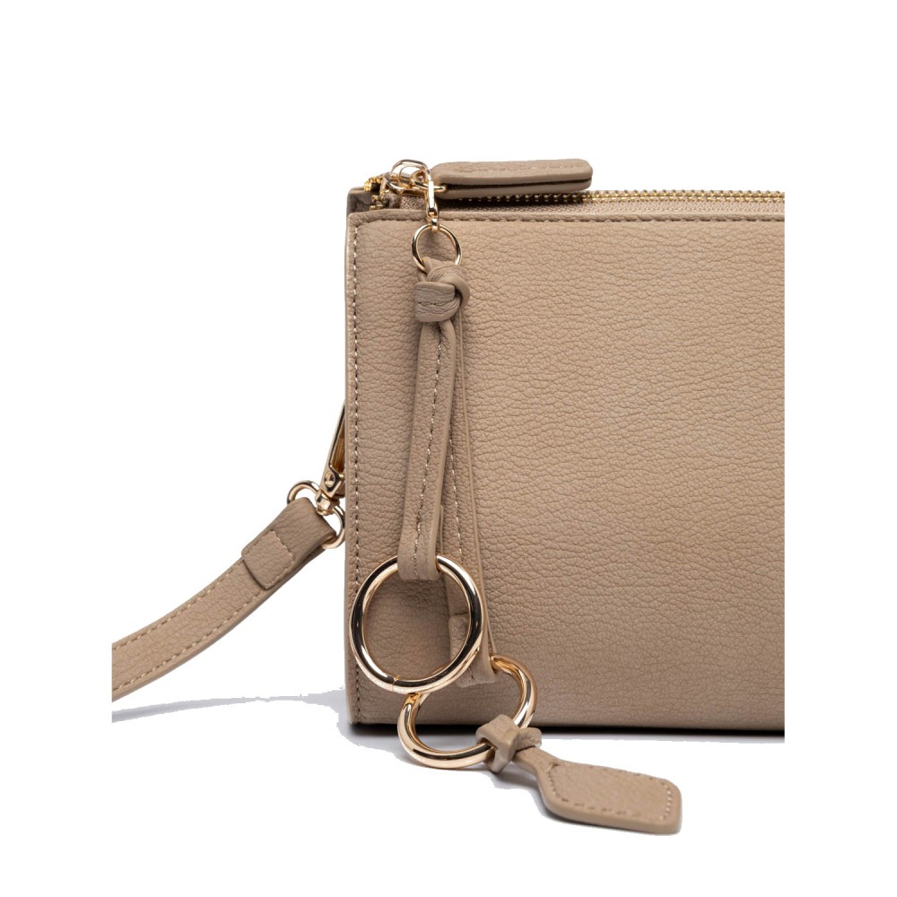 NOLAH Aura Beige τσάντα ώμου & χιαστί