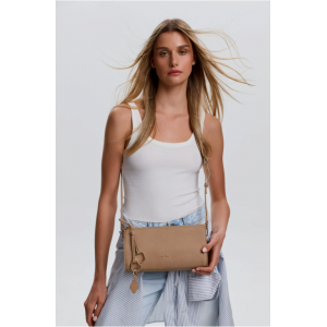 NOLAH Aura Beige τσάντα ώμου & χιαστί