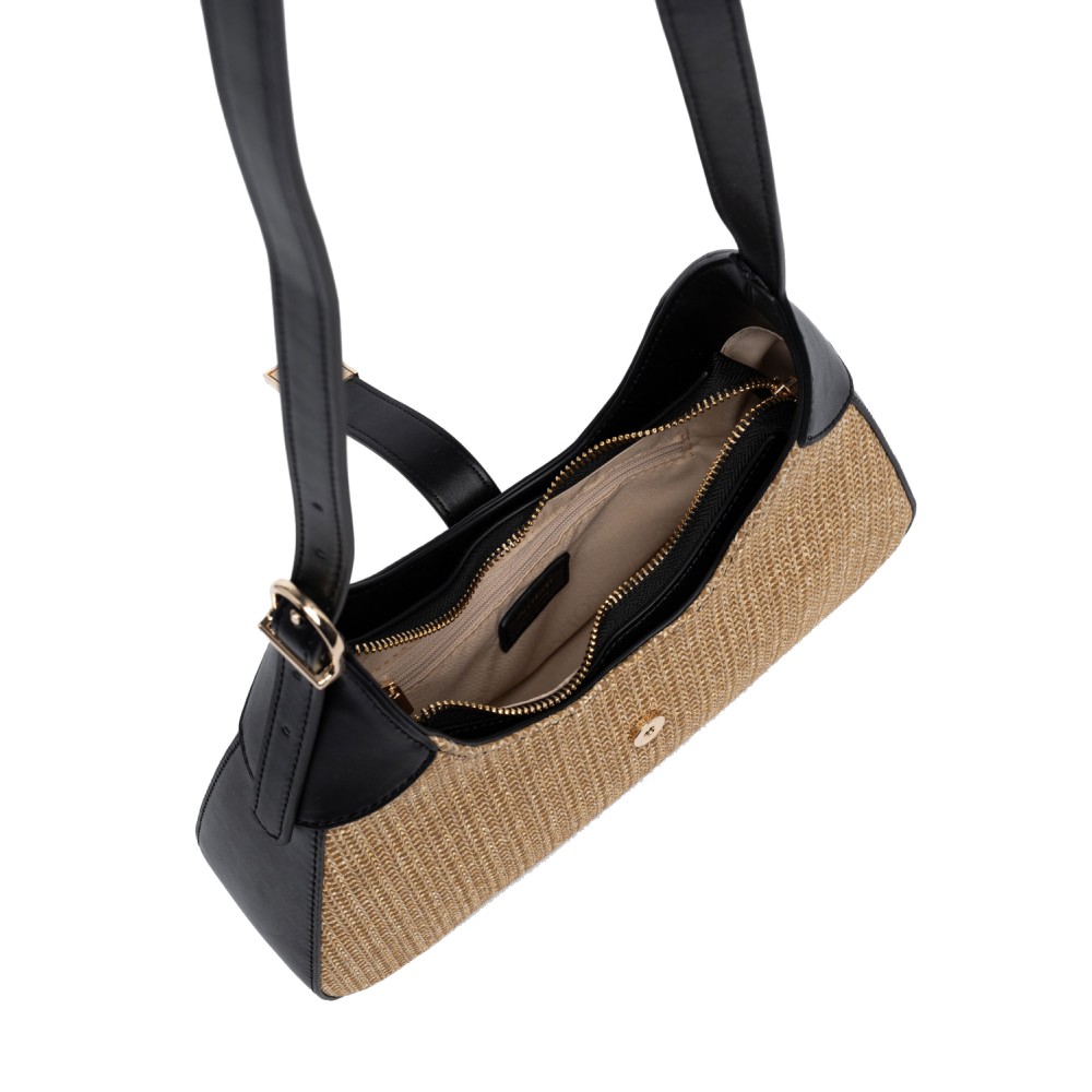 NOLAH Bondi Black τσάντα ώμου/χιαστί