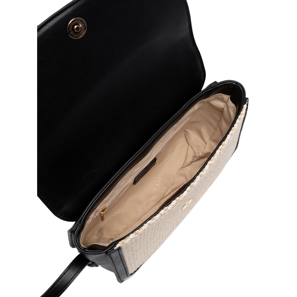 NOLAH Byron Black τσάντα ώμου/χιαστί