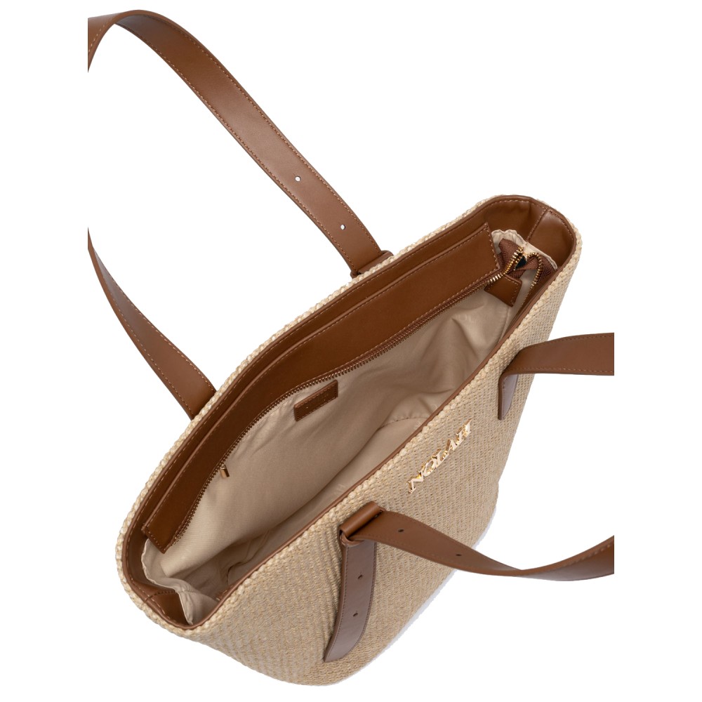 NOLAH Clifton Light Beige τσάντα ώμου