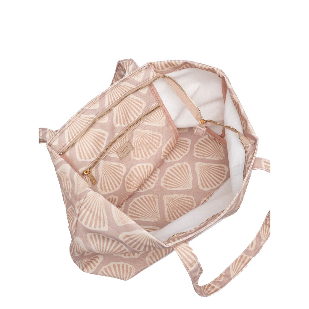 NOLAH Coralenia Pink τσάντα ώμου/θαλλάσης