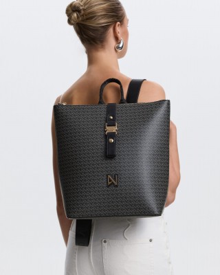 NOLAH Emil Black τσάντα πλάτης backpack