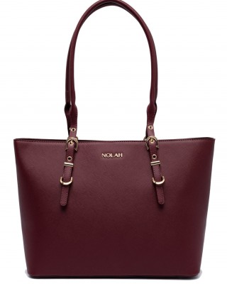 NOLAH Freya Burgundy τσάντα ώμου