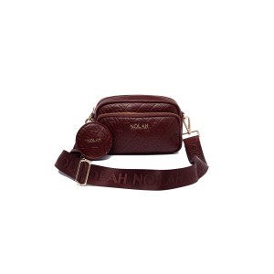 NOLAH Globe Burgundy τσάντα ώμου/χιαστί